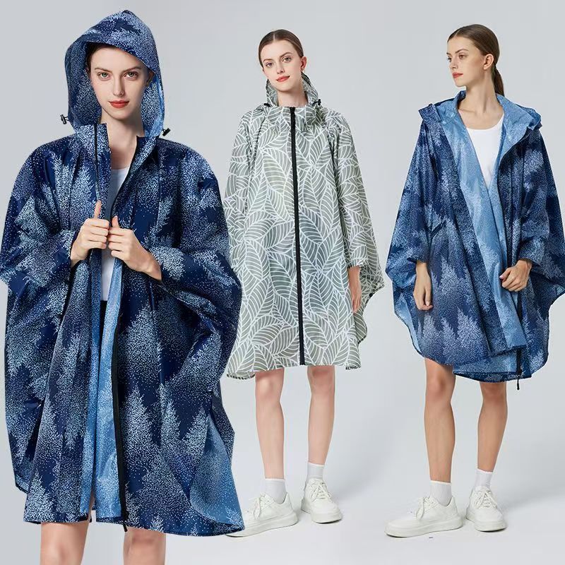 Colorful Plus Size Floral Rain - Emergency Poncho Rain incelemesi ve fiyatı