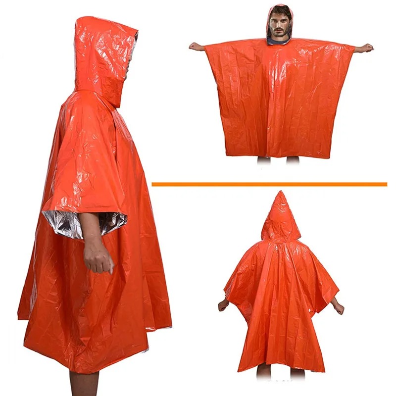 Camping Raincoat Waterproof Su - Survival Blanket Reflective incelemesi ve fiyatı