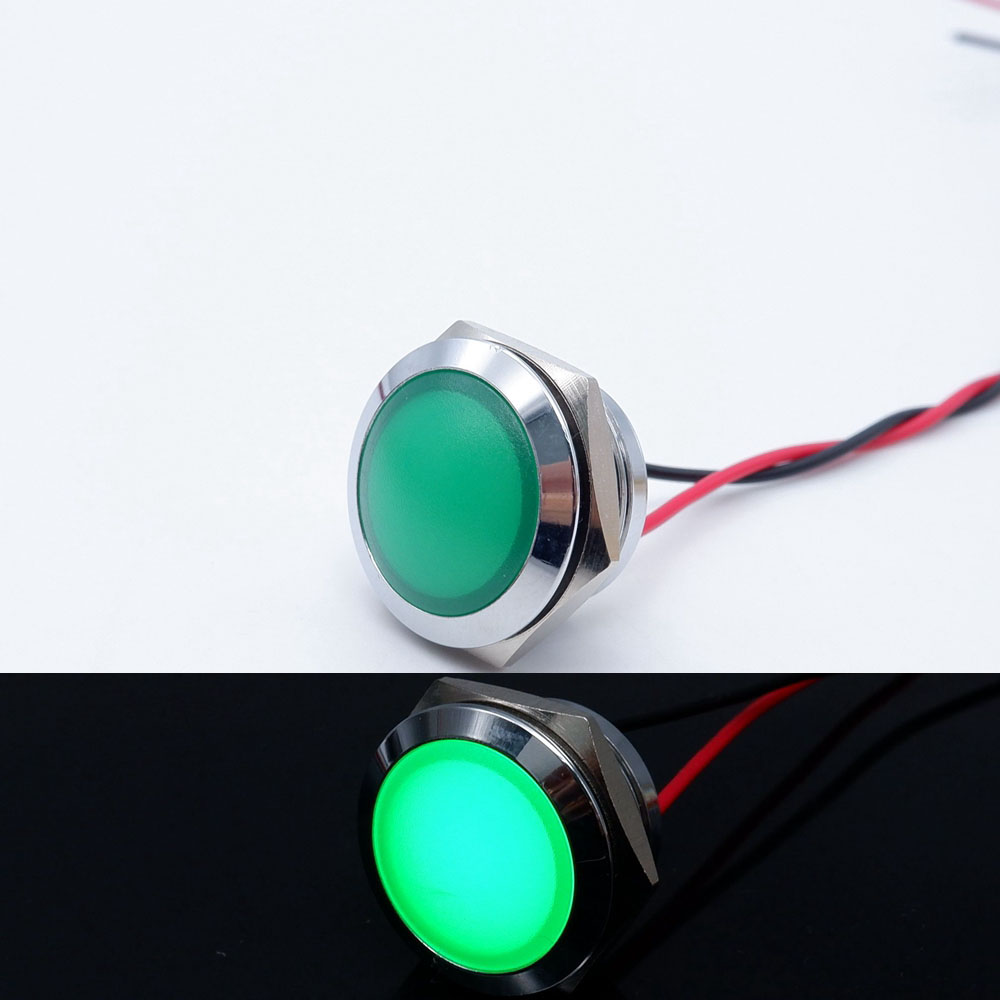 10pcs 12/16/19/22mm Metal LED  - Signal Panel Orange incelemesi ve fiyatı