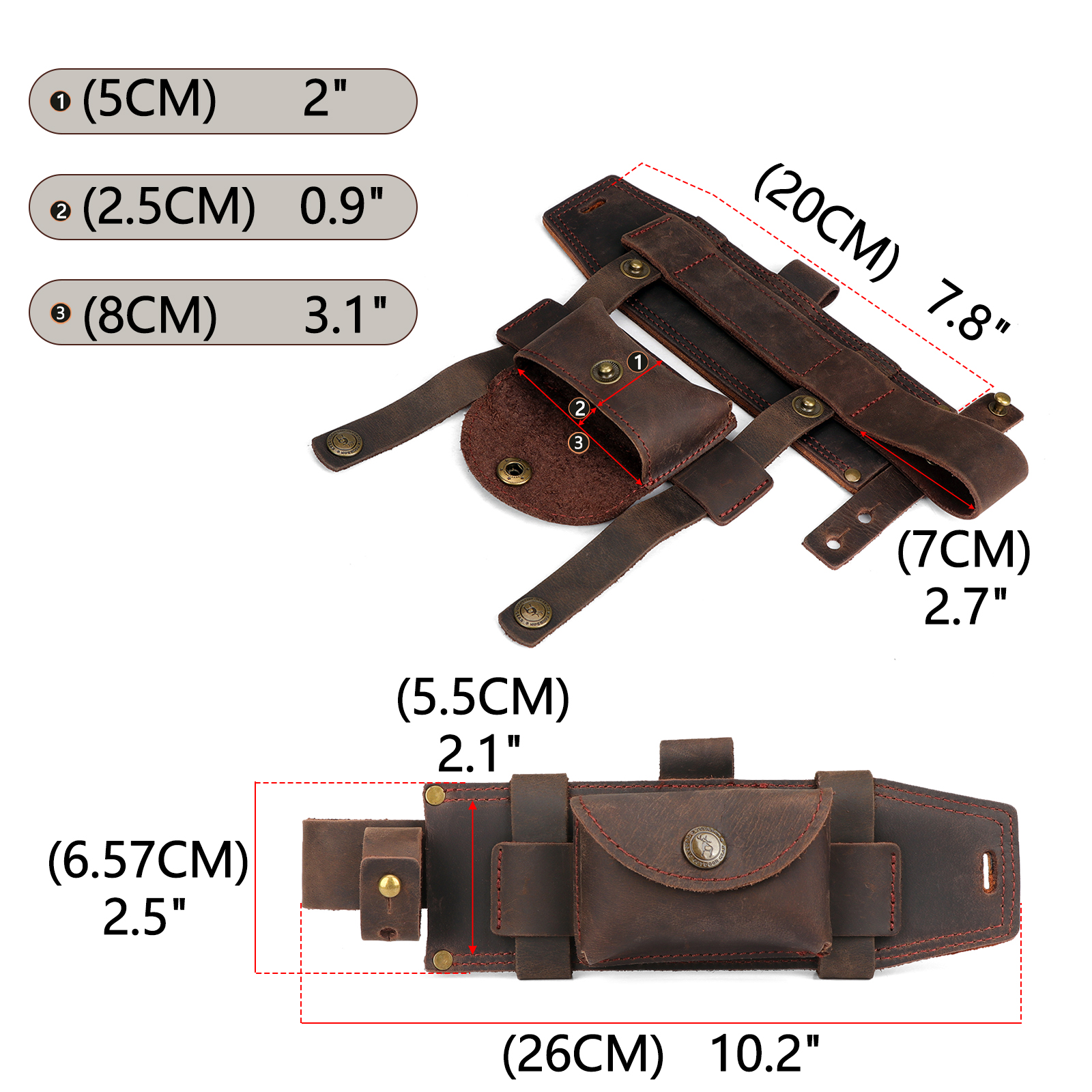 Tourbon Camping Leather thKnif - Bushcraft Knife Fixed incelemesi ve fiyatı