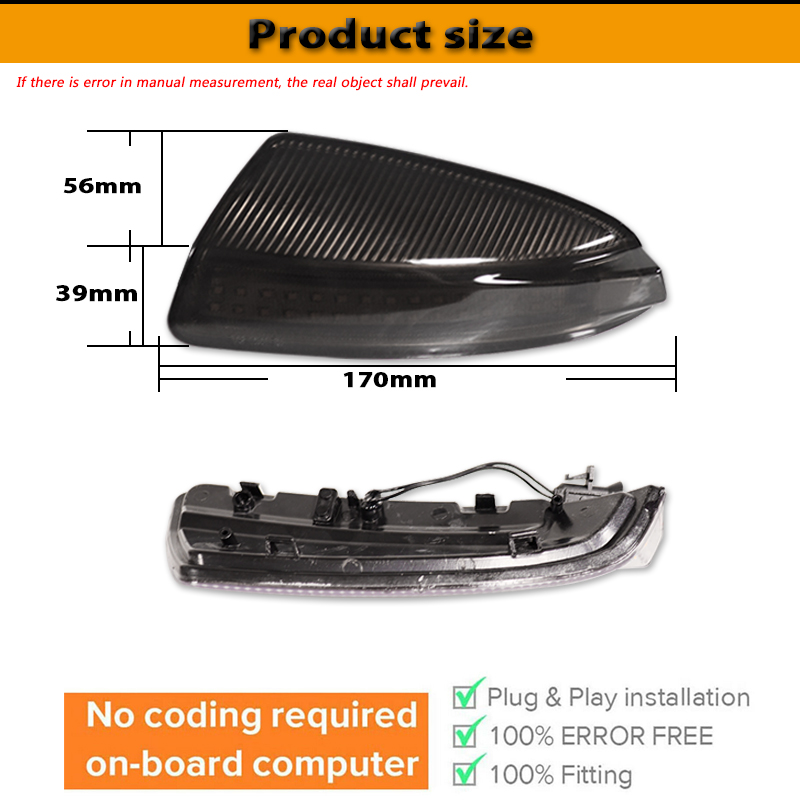 LED Dynamic Turn Signal Light  - Signal Panel Orange incelemesi ve fiyatı