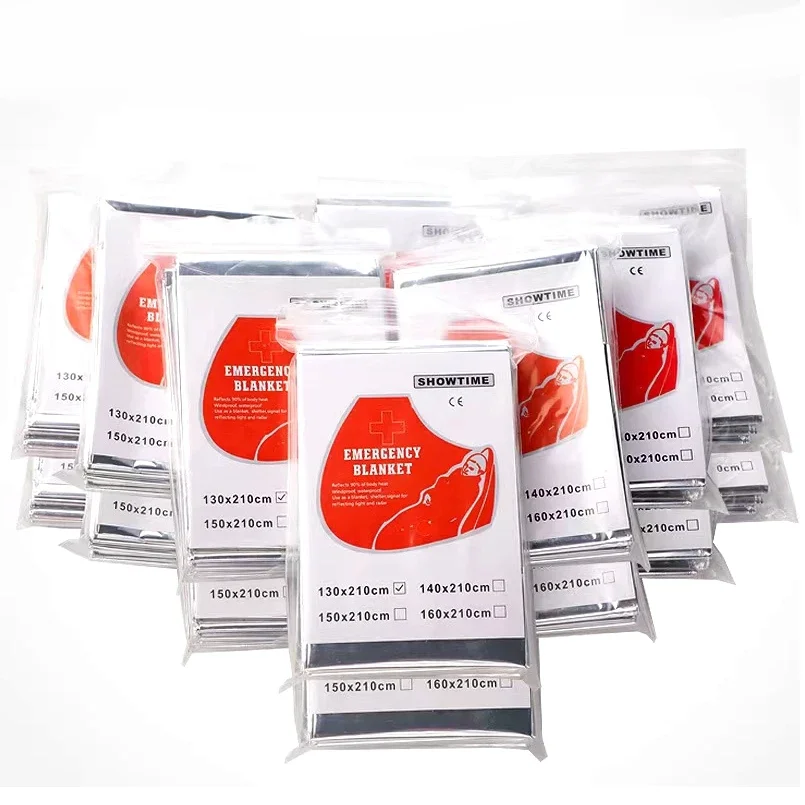 160*210cm 3 PCS Emergency Myra - Survival Blanket Reflective incelemesi ve fiyatı