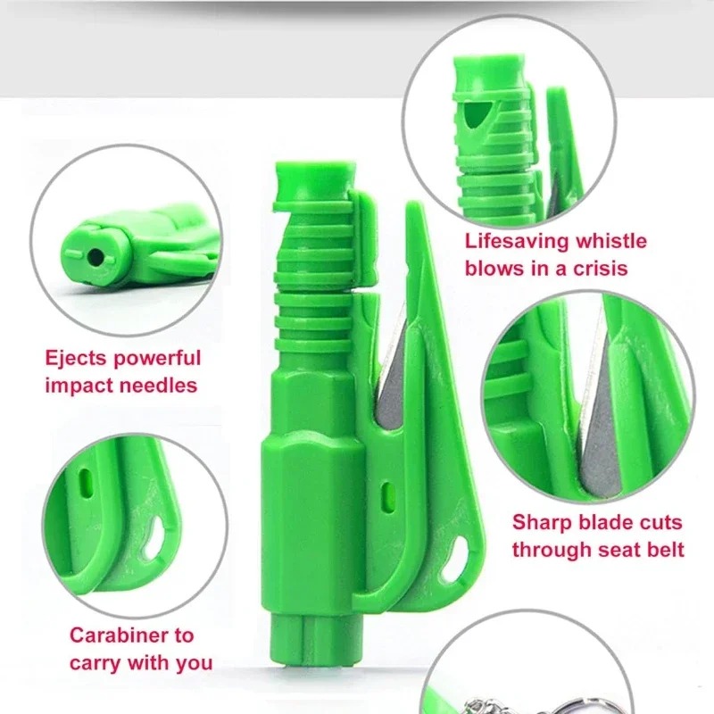 1pc Mini Safety Hammer Keychai - Rescue Rope Throw incelemesi ve fiyatı