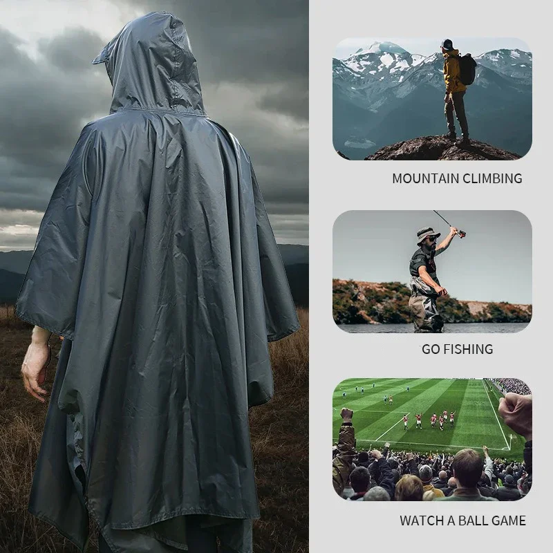 Outdoor 3 In 1 Military Rainco - Emergency Poncho Rain incelemesi ve fiyatı