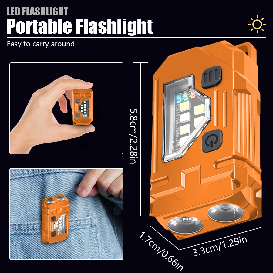 Mini Keychain EDC Flashlight R - Fishing Kit Compact incelemesi ve fiyatı