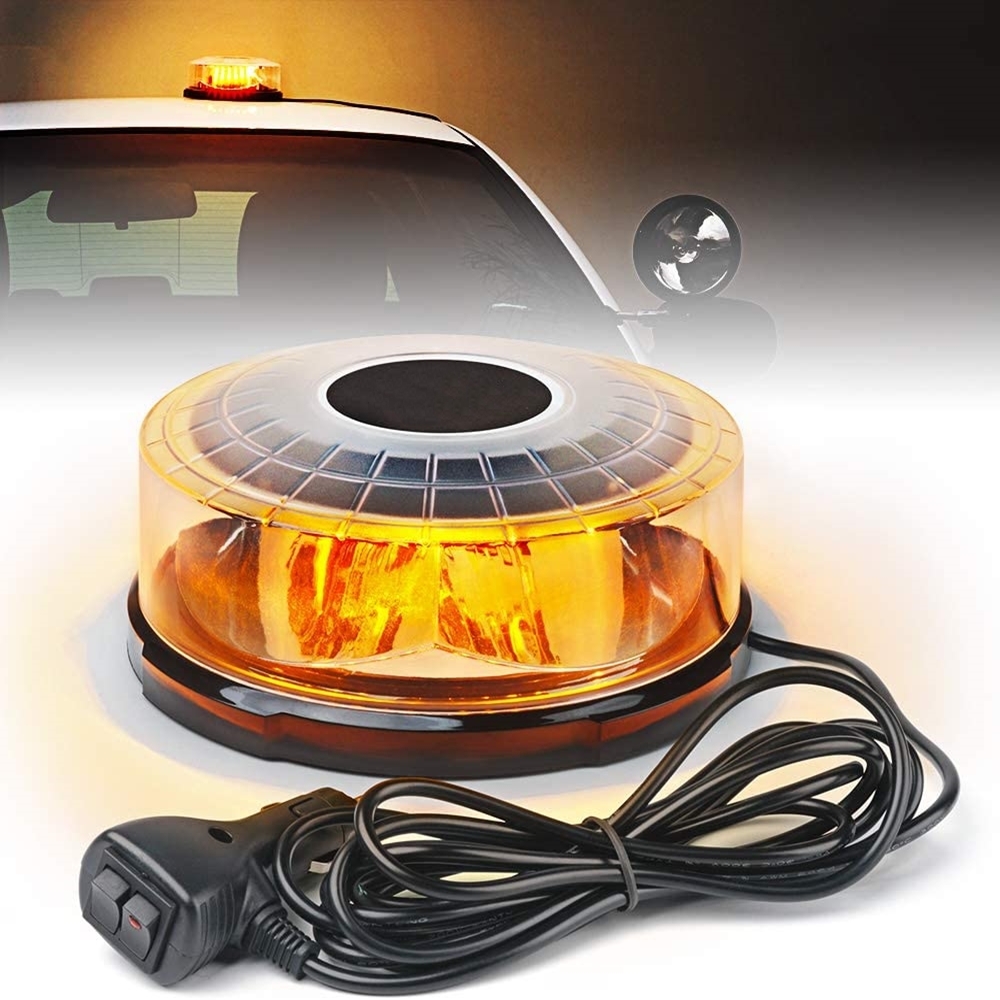 Yellow 24 LED Car Roof Ceiling - Sos Light Strobe incelemesi ve fiyatı