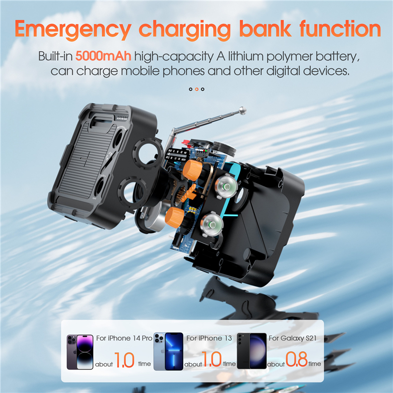5000mAh Emergency Solar Power  - Solar Emergency Charger incelemesi ve fiyatı