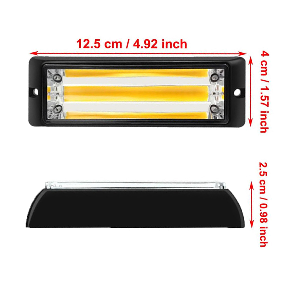 2pcs COB LED Warning Light Eme - Sos Light Strobe incelemesi ve fiyatı