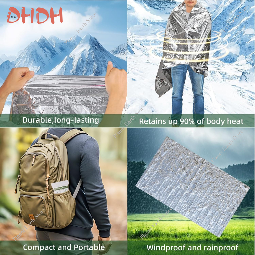 Emergency Thermal Blanket 5/10 - Survival Blanket Reflective incelemesi ve fiyatı