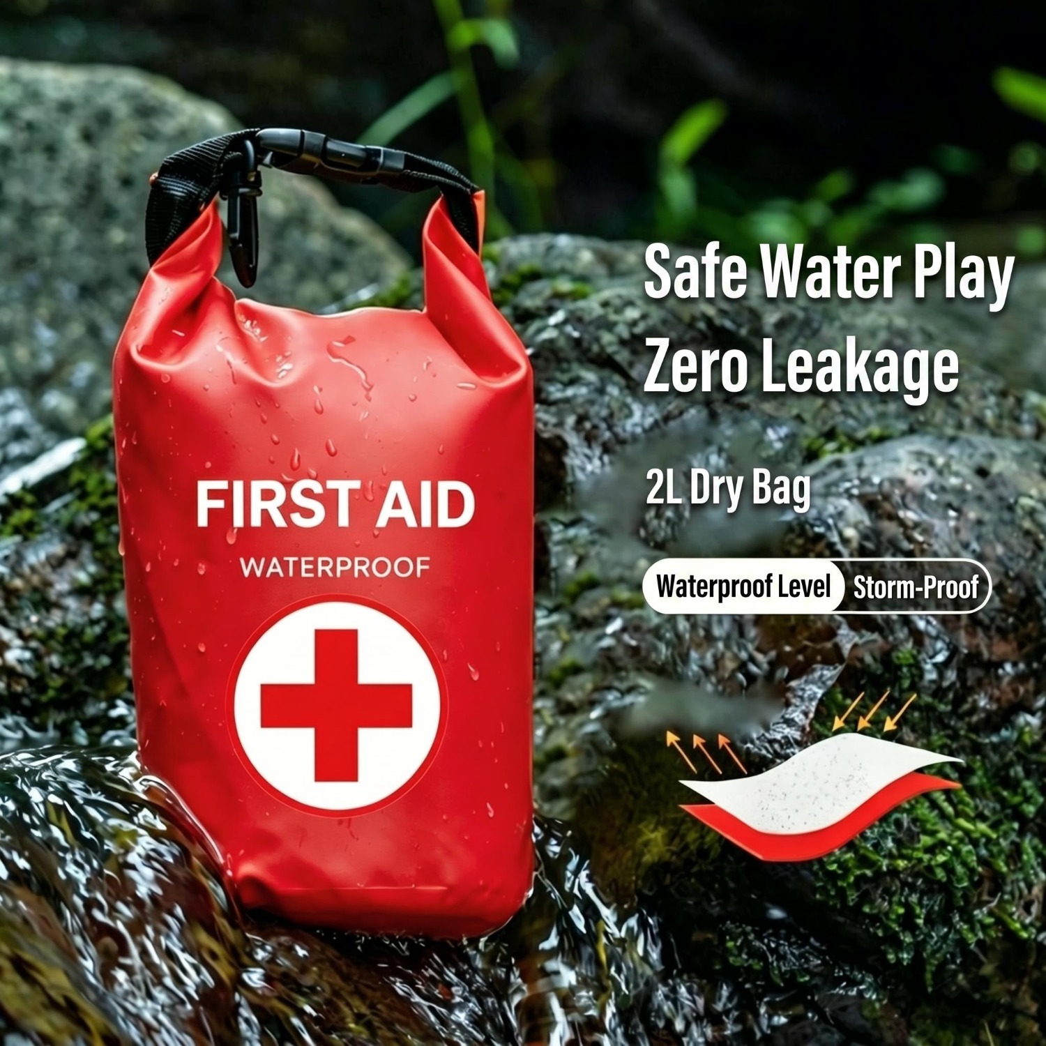 2L Waterproof First Aid Bag Ro - Bivy Bag Emergency incelemesi ve fiyatı