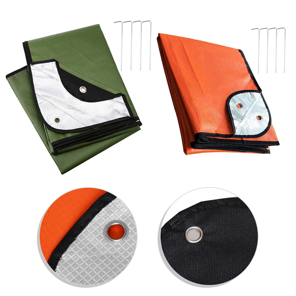 1pc Outdoor Camping Survival B - Survival Blanket Reflective incelemesi ve fiyatı