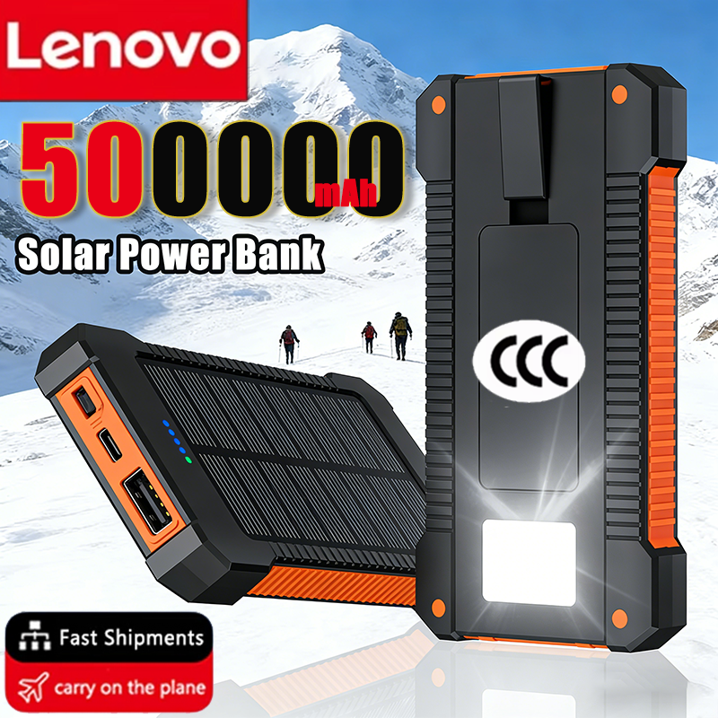 Lenovo 500000mAh Portable Sola - Solar Emergency Charger incelemesi ve fiyatı
