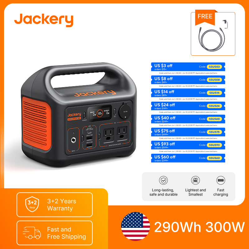 Jackery Portable Power Station - Solar Emergency Charger incelemesi ve fiyatı