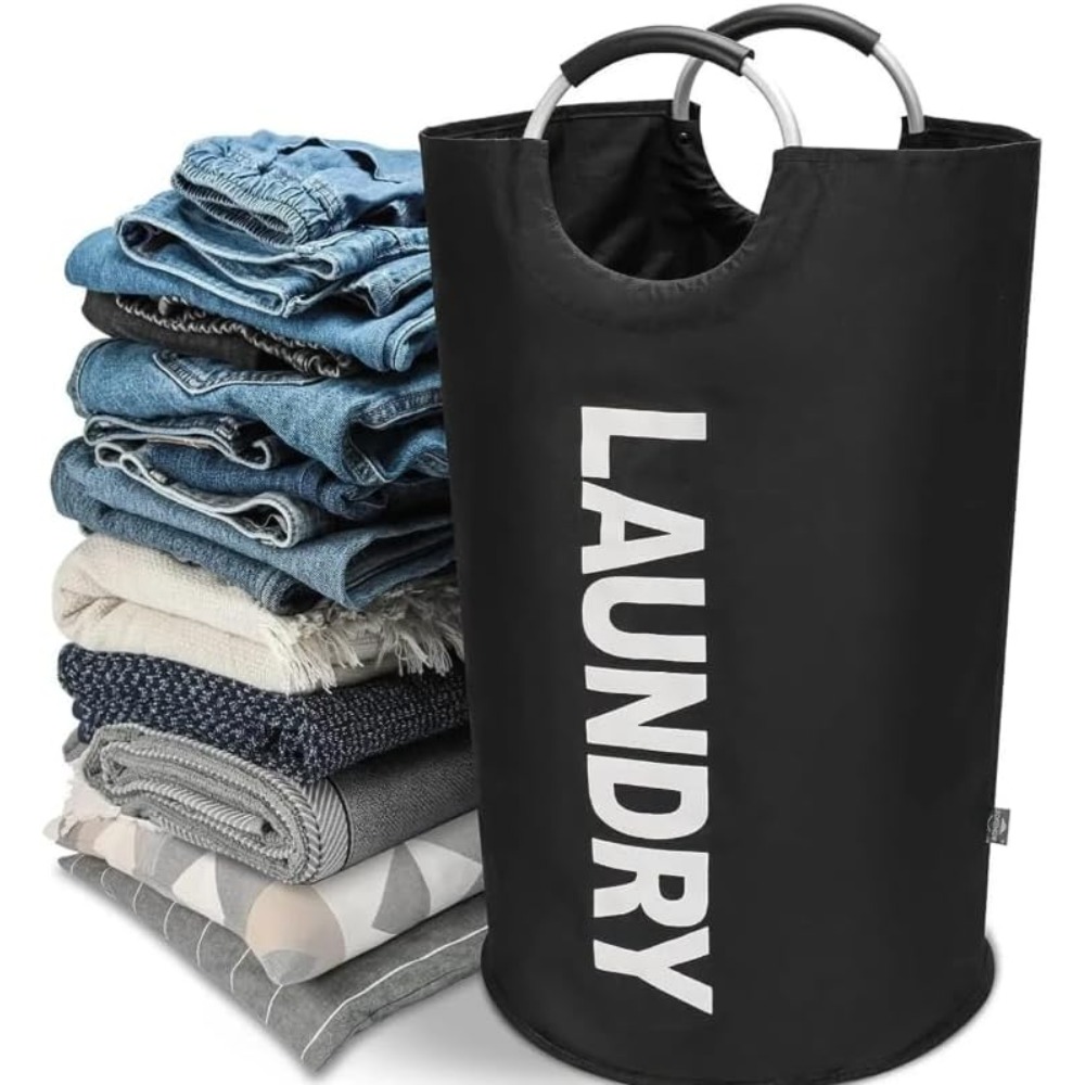 1pc Large Laundry Basket，Colla - Water Bag Collapsible incelemesi ve fiyatı