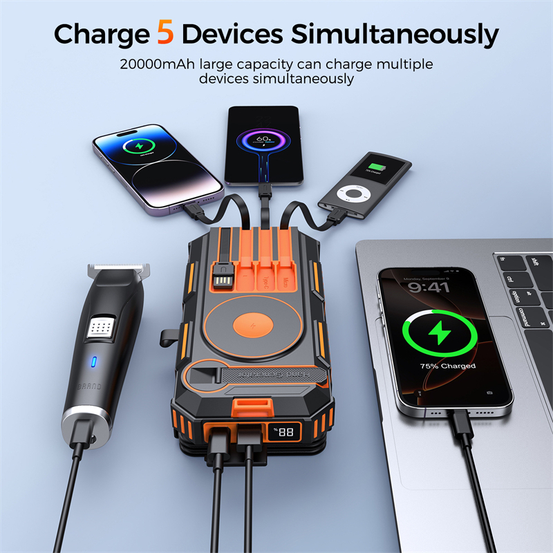 20000mAh Hand Crank Solar Powe - Solar Emergency Charger incelemesi ve fiyatı