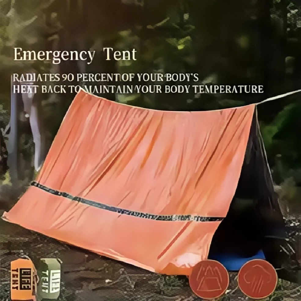 2-Person Emergency Survival Sh - Emergency Mylar Tent incelemesi ve fiyatı