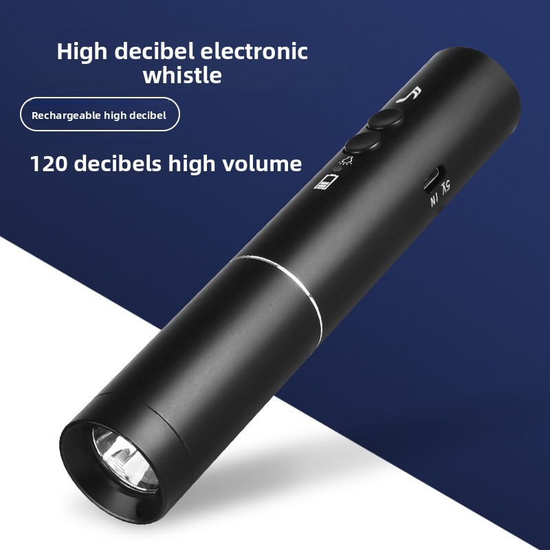 New LED Flashlight Electronic  - Emergency Whistle Loud incelemesi ve fiyatı