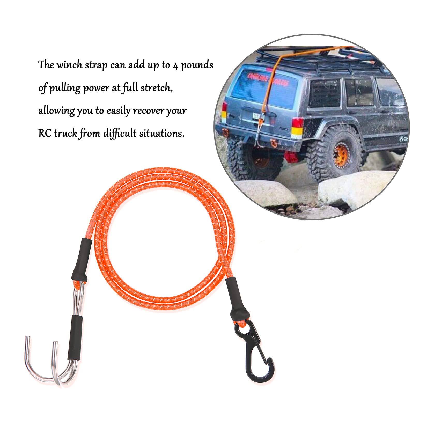 1/10 Kinetic Winch Strap Escap - Rescue Rope Throw incelemesi ve fiyatı