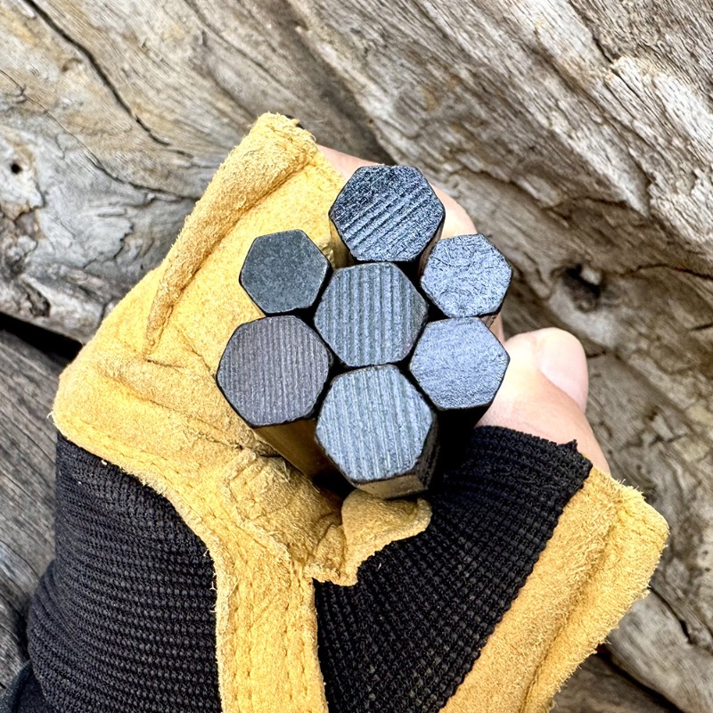 Hand Woven Rope Hexagonal Flin - Magnesium Fire Starter incelemesi ve fiyatı