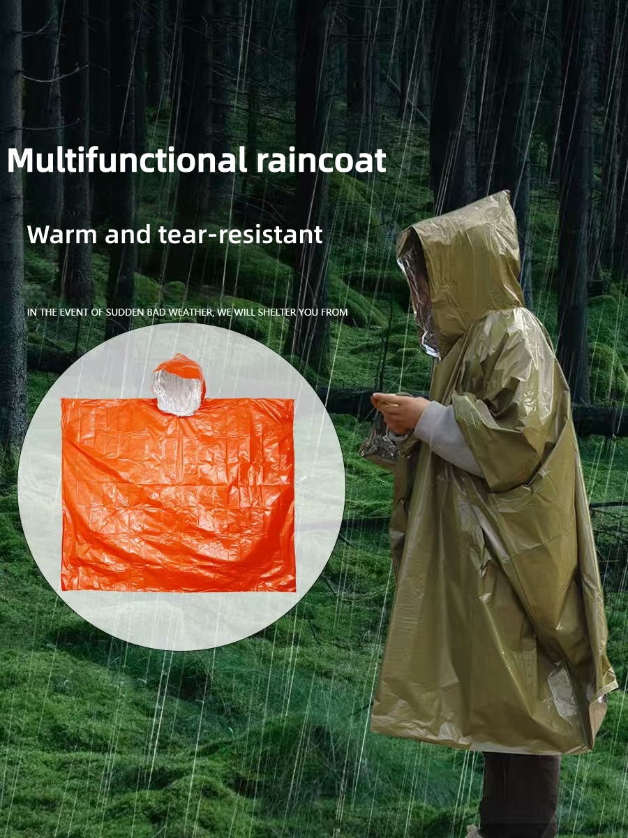 Outdoor Portable Emergency Rai - Survival Blanket Reflective incelemesi ve fiyatı