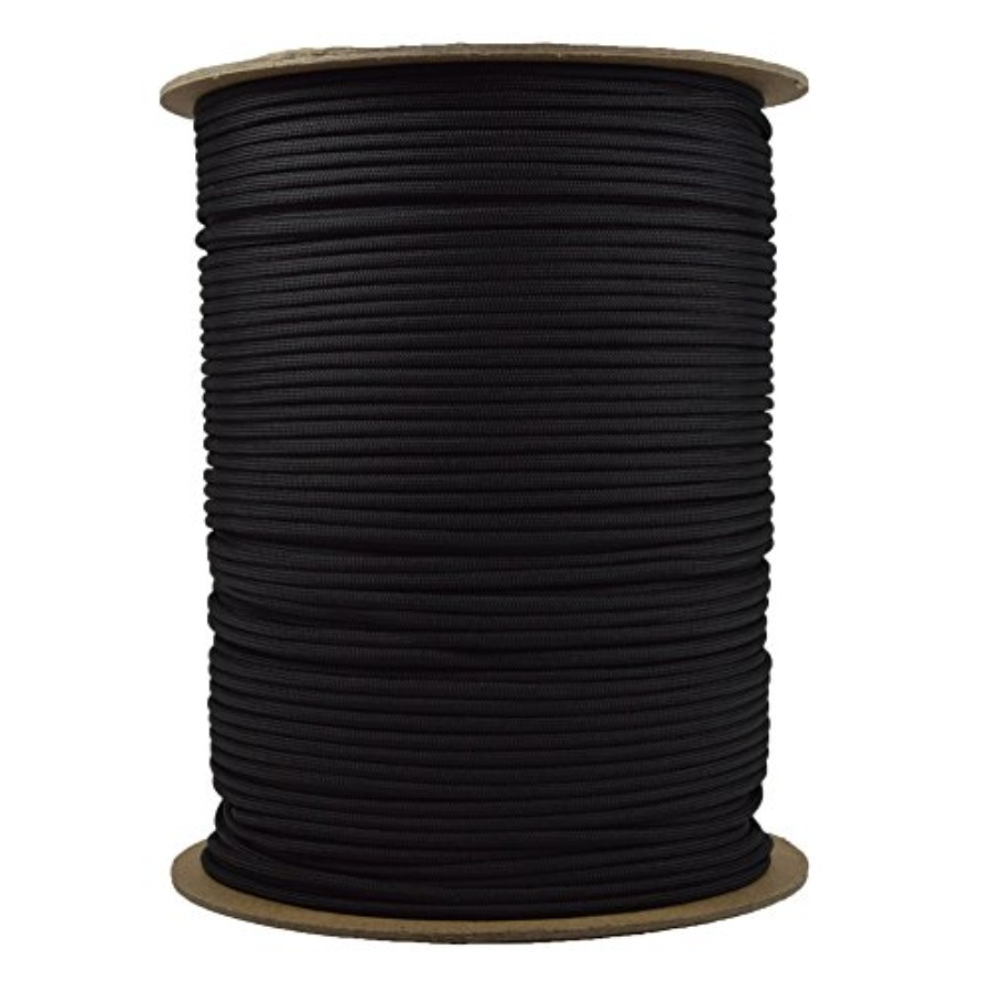 Paracord 1000 ft. Spool - Blac - Para Cord 1000Ft incelemesi ve fiyatı