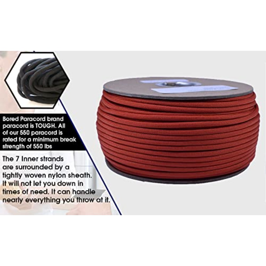 Paracord 1000 ft. Spool - Blac - Para Cord 1000Ft incelemesi ve fiyatı