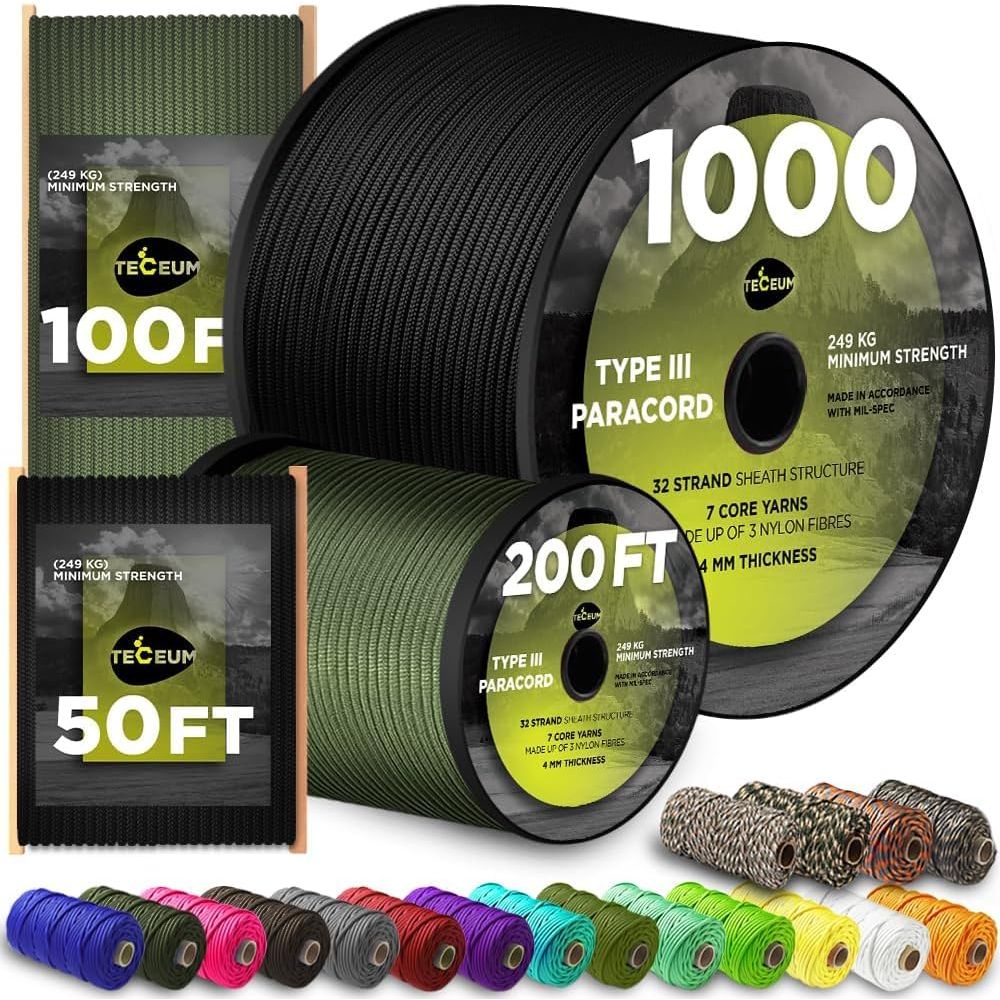 5/32 1000ft Paracord Rope - 20 - Para Cord 1000Ft incelemesi ve fiyatı