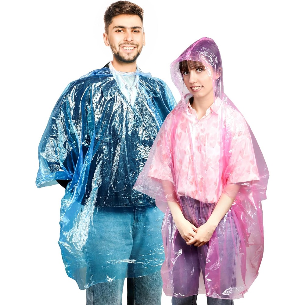 20 Pack Disposable Rain Poncho - Emergency Poncho Rain incelemesi ve fiyatı