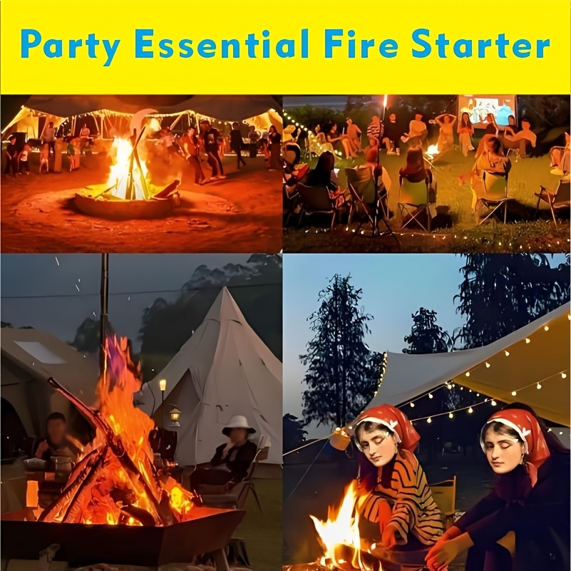 50PCS Outdoor fire starter,wat - Bivy Bag Emergency incelemesi ve fiyatı
