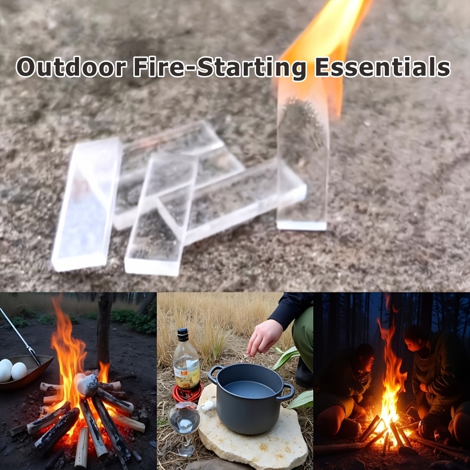 50PCS Outdoor fire starter,wat - Bivy Bag Emergency incelemesi ve fiyatı
