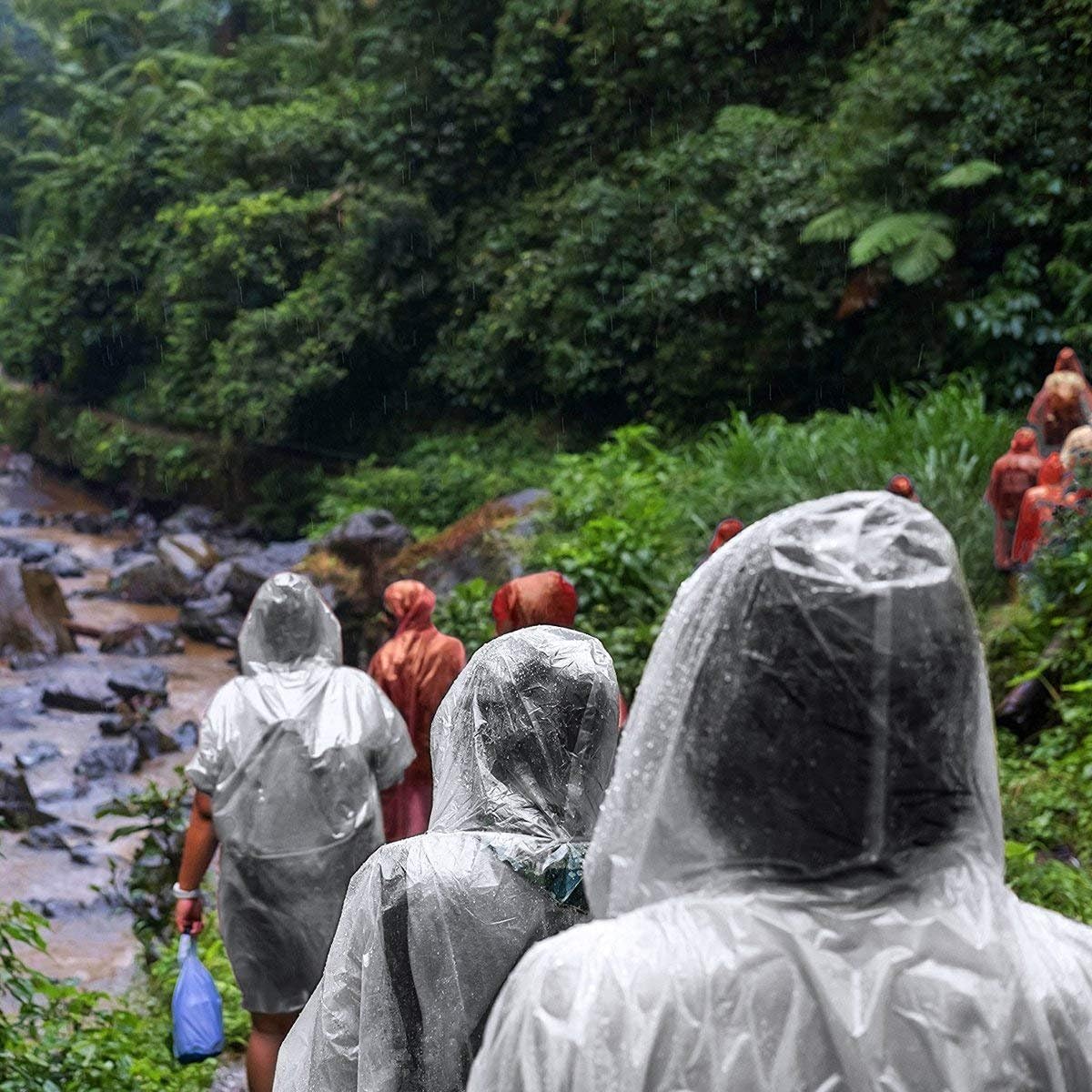 Rain Ponchos for Adults with D - Emergency Poncho Rain incelemesi ve fiyatı
