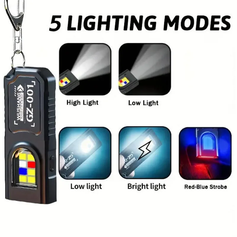 LED Keychain Flashlight Type C - Fishing Kit Compact incelemesi ve fiyatı
