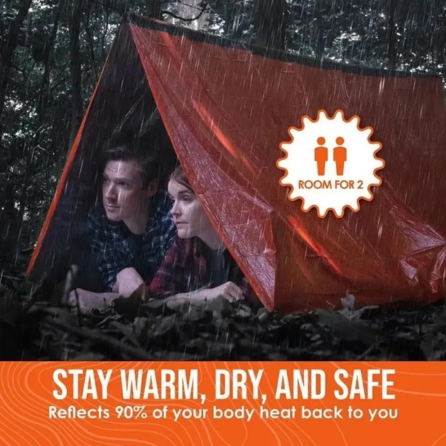 1PC Anti-rain Emergency Sleepi - Emergency Mylar Tent incelemesi ve fiyatı