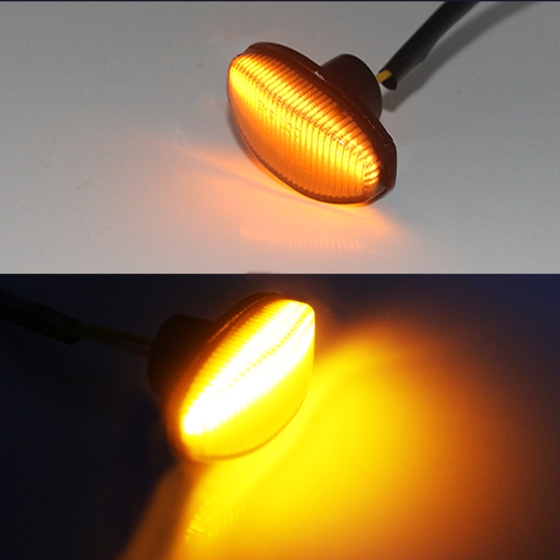 4PCS Smoked Lens Front Amber & - Signal Flare Kit incelemesi ve fiyatı