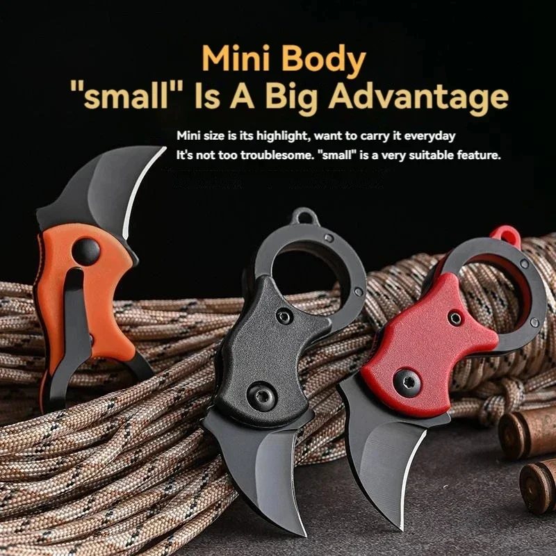 Camping Small Mini Portable Kn - Bushcraft Knife Fixed incelemesi ve fiyatı