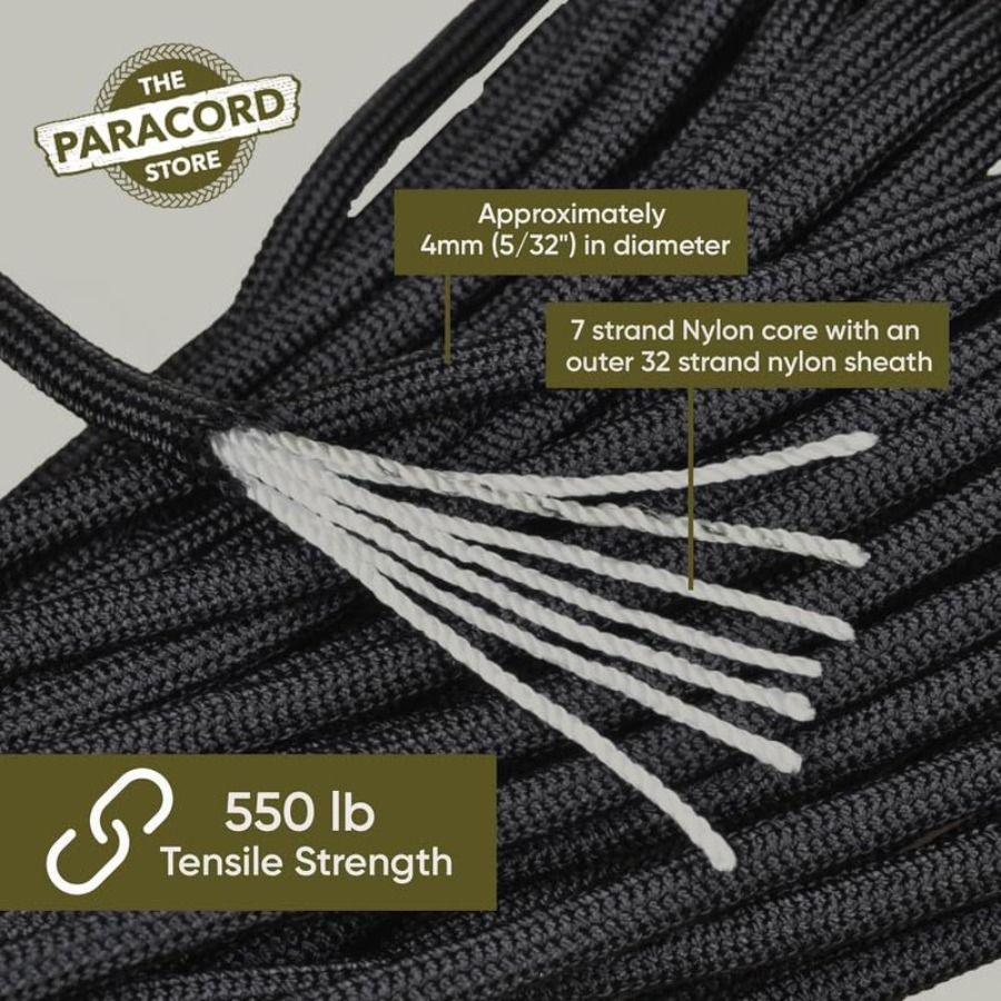 Type III 550 Paracord - 1000 F - Para Cord 1000Ft incelemesi ve fiyatı