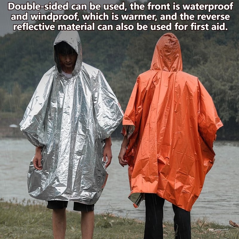 1-10PCS Emergency Rain Poncho  - Emergency Poncho Rain incelemesi ve fiyatı