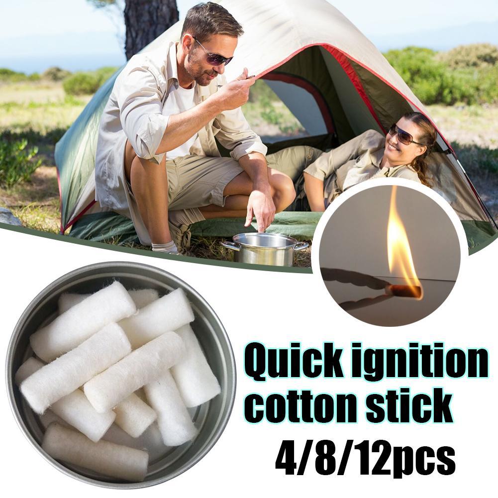 12pcs Outdoor Camping Paraffin - Fire Starting Kit incelemesi ve fiyatı