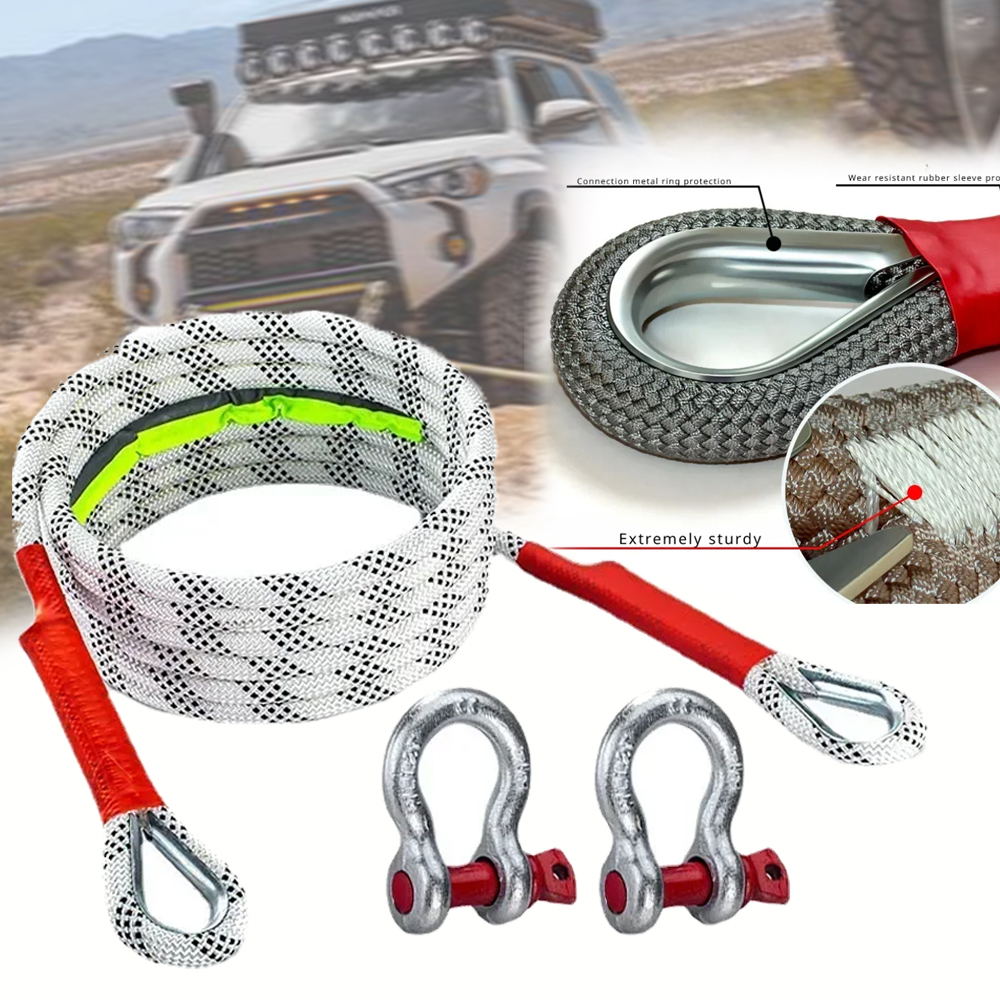 New Car Tow Strap 4x4 Offroad  - Rescue Rope Throw incelemesi ve fiyatı