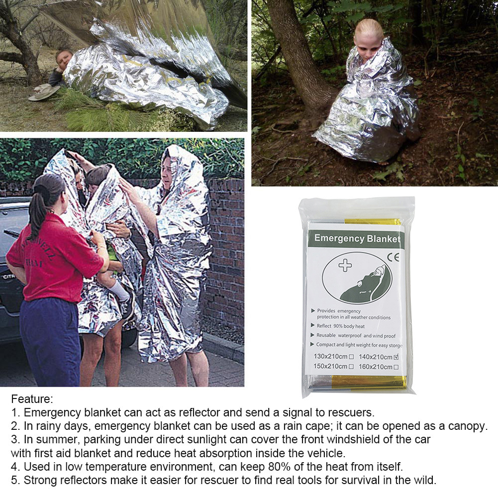5Pcs Outdoor Emergency Blanket - Bivy Bag Emergency incelemesi ve fiyatı