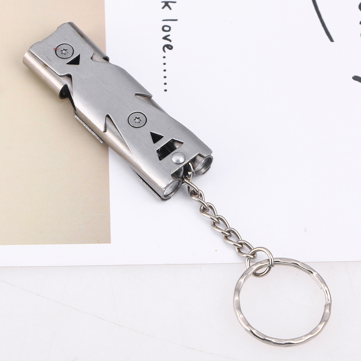 1Pcs Emergency Double Tube Sur - Emergency Whistle Loud incelemesi ve fiyatı