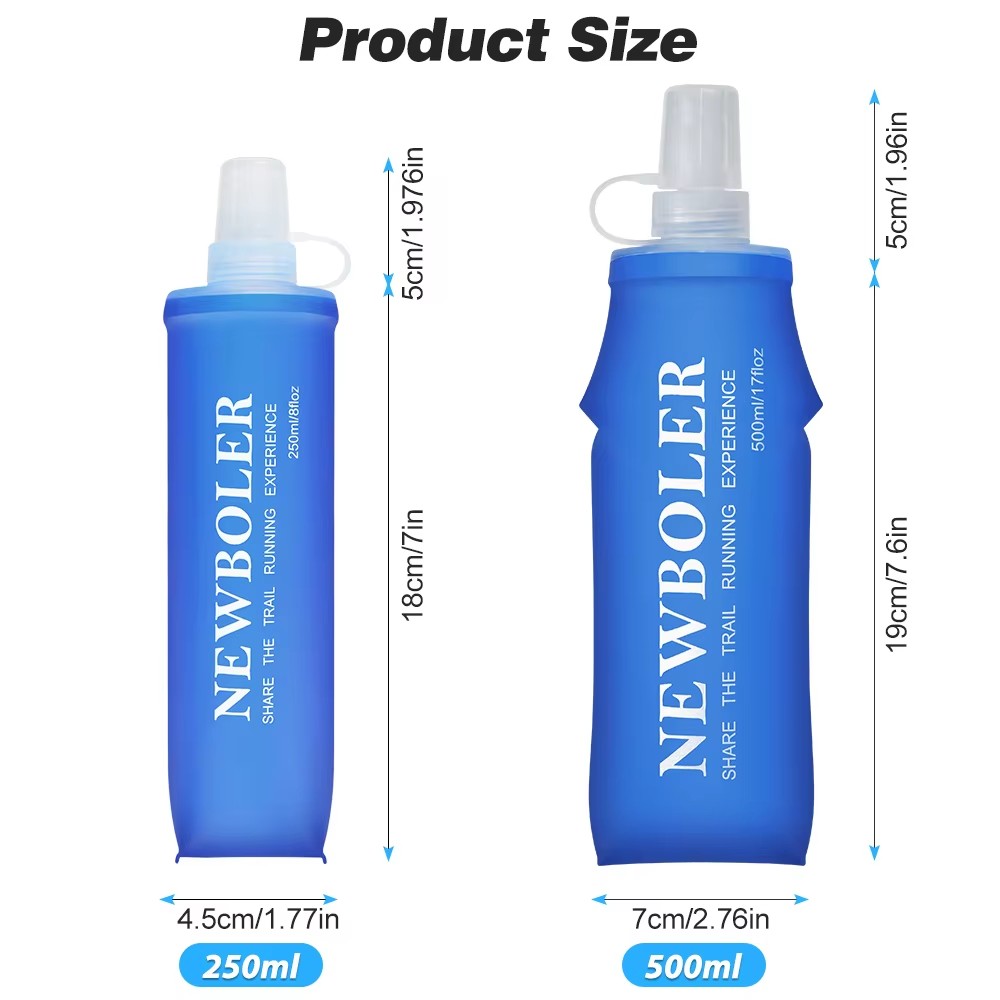 NEWBOLER 250ml/500ml Outdoor C - Water Bag Collapsible incelemesi ve fiyatı