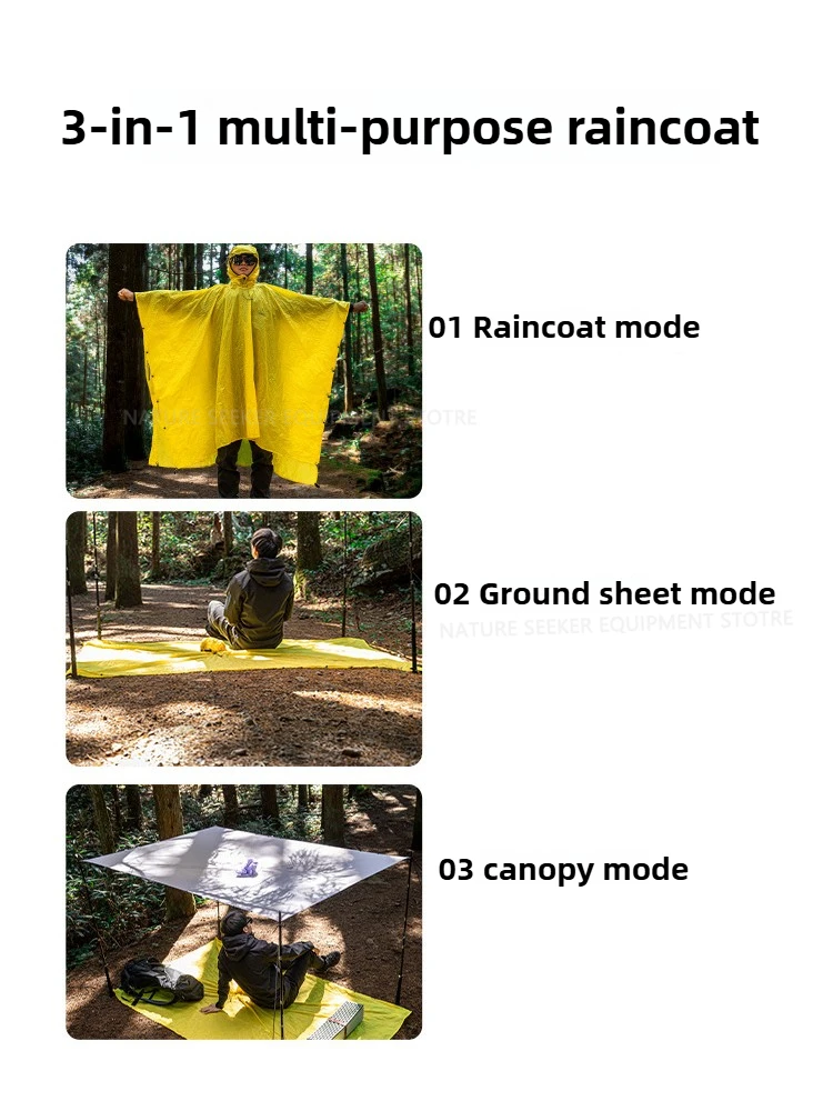 15D/210T Raincoat Waterproof R - Emergency Poncho Rain incelemesi ve fiyatı